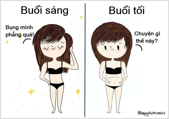 Những tình huống hài hước chỉ con gái mới hiểu